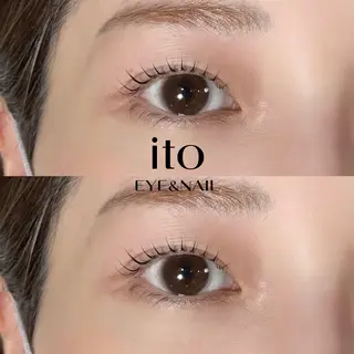 マツエク・マツパ ito  eye&nail所属・ito eye& nail藤崎店のマツエク・マツパデザイン