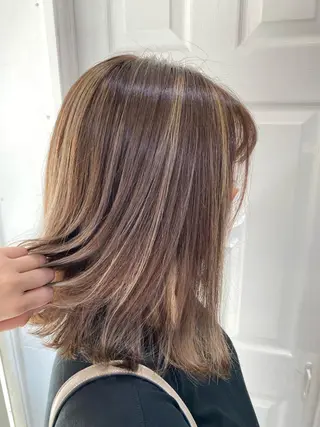 ミディアム カラー uros.所属・メンズパーマ/ エクステ🌞セナのヘアスタイル