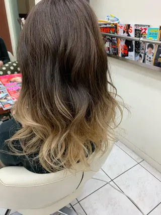 セミロング 永井龍🫧金山🫧 徒歩1分🚶のヘアスタイル