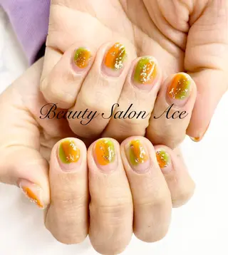 ネイル Beauty Salon Ace(ネイルサロン エース)所属・池袋フィルイン Ace♡長さだしのネイルデザイン