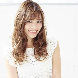 ミディアム 心cocoro RISAのヘアスタイル