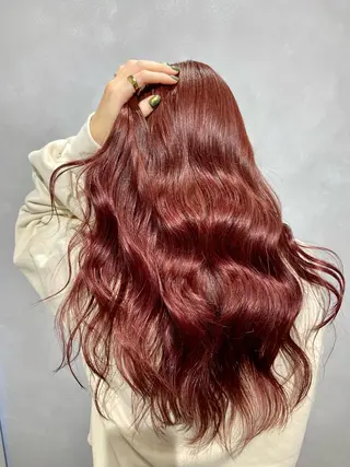 ロング カラー パーマ ヘアアレンジ メンズ キッズ ネイル マツエク・マツパ アイブロウ 🌟代表 Yuito🌟のヘアスタイル