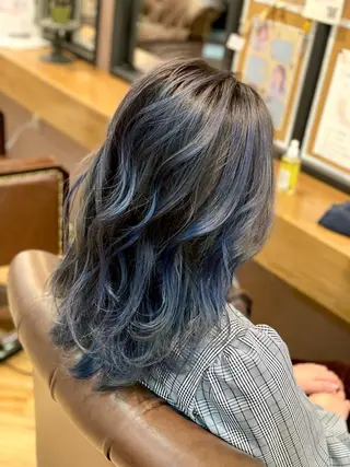 セミロング 廣瀬 智志のヘアスタイル
