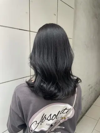 セミロング 【美容室が苦手な方 専問美容室】MIHOのヘアスタイル