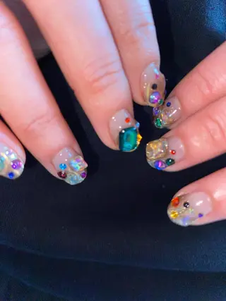 ネイル 福の爪 🍒福山千晴のネイルデザイン