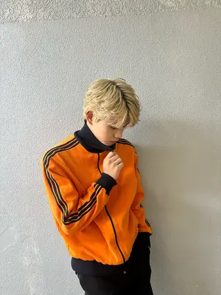 ミディアム メンズ レイヤーカット/艶髪 /パーマaikoのヘアスタイル