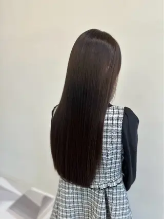 ロング カラー 🪐韓国／グレージュ ／ ｓａｋｕｒａ☽⋰のヘアスタイル