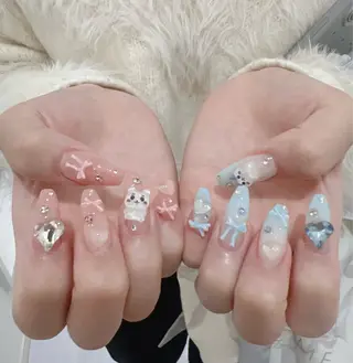 ネイル Lee Nails チップ長さだし専門店のネイルデザイン