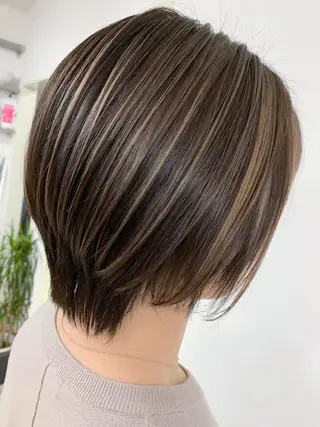 ショート 🌿佐山 絵梨佳🌿 Recharme新保のヘアスタイル