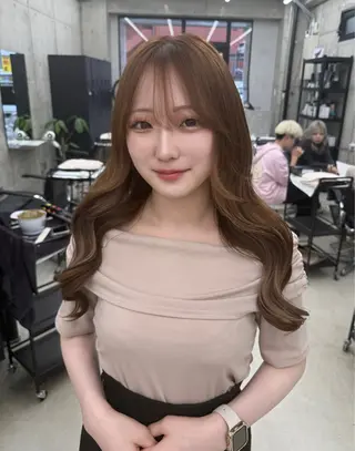 ロング カラー LINOET 名古屋【リノートナゴヤ】所属・伏木 凛花のヘアスタイル