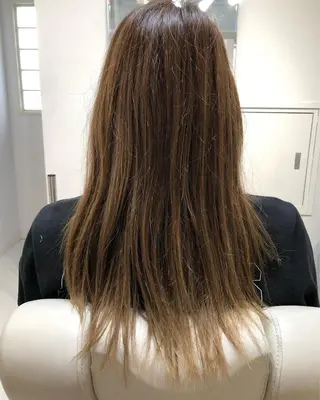 ✨ブリーチなしカラー ×髪質改善✨松村 潤のヘアスタイル