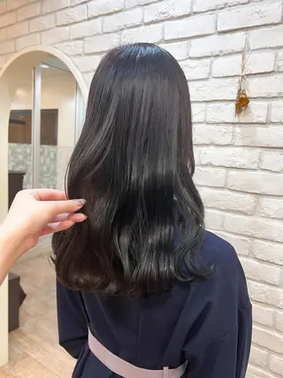 ロング カラー 🎀野崎 美玖𝜗𝜚˚⋆のヘアスタイル