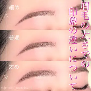 アイブロウ Jessica🦖 Motohashiのマツエク・マツパデザイン
