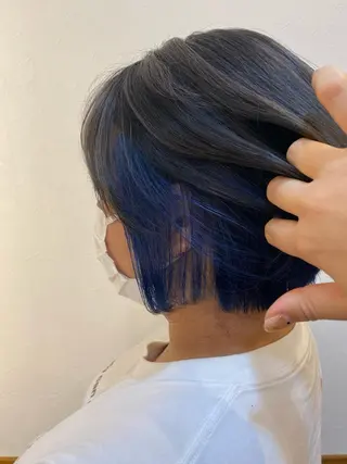 ショート カラー ✴︎ヒラガカナ✴︎ ECLAT HAIRのヘアスタイル