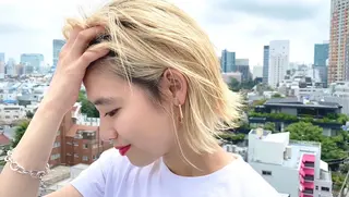 ショート カラー December/jingumae所属・メンズパーマ 特化うえちりくのヘアスタイル