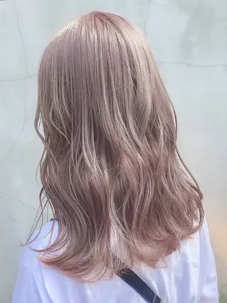 ロング ヘアアレンジ カラー ひな ALBA🐰三鷹のヘアスタイル