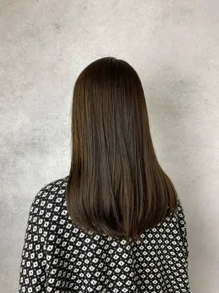 ミディアム カラー 統括マネージャー/ 髪のドクター/前原悟のヘアスタイル