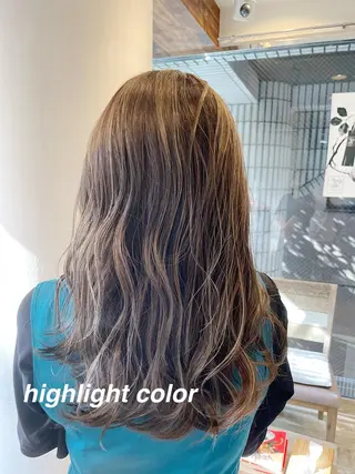 セミロング カラー 【垢抜け大人髪】 TIARA西山のヘアスタイル