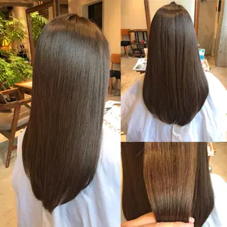 ロング カラー ヘアアレンジ SALOWIN銀座VORT所属・小林 佳祐のヘアスタイル