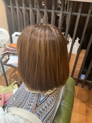カラー Luster Friends所属・まゆ | 艶カラー | ストレートのヘアスタイル