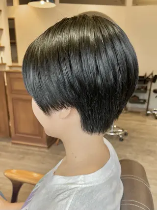 ショート 💐美しいショート× パーマ💐早坂駆留のヘアスタイル