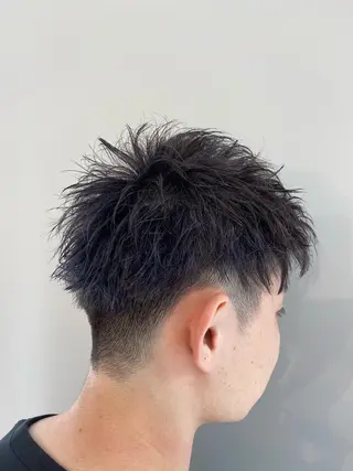 カラー パーマ ヘアアレンジ メンズ メンズパーマの巨匠 鈴木純のヘアスタイル