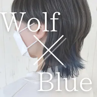 ショート カラー パーマ ボブ/透明感カラー 永田真穂のヘアスタイル