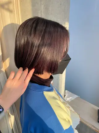 カラー 🍪ヨシイハルネ🍪 ラベンダーカラーのヘアスタイル