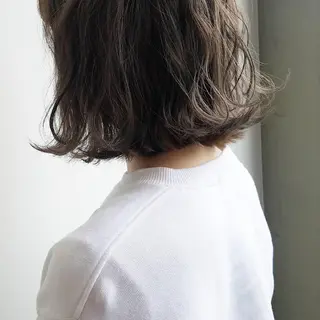 ミディアム カラー パーマ ネイル マツエク・マツパ iplus✴ まつげ、眉毛、耳つぼのマツエク・マツパデザイン