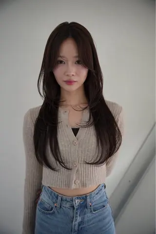 ロング カラー soigne 表参道【ソワネ】所属・艶髪🩰透明感カラー 🫧あやみのヘアスタイル