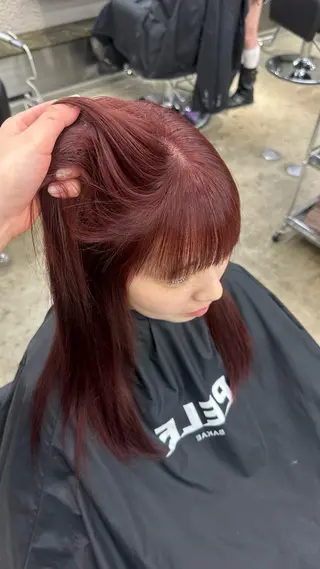 カラー PELE SAKAE hanaka♡のヘアスタイル