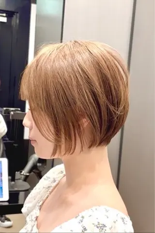 ショート HARUKI  MINATO Japan広島紙屋町店所属・hmj紙屋町店 脊戸智志のヘアスタイル