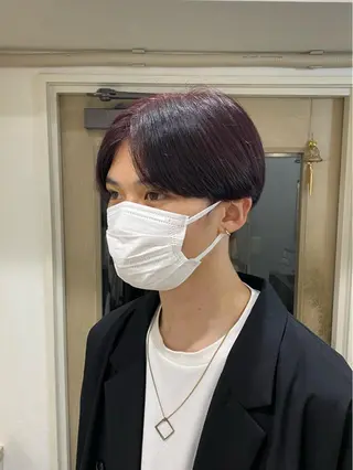 カラー メンズ 磯　亜由香 🌷ブリーチのヘアスタイル