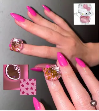 ネイル GO TODAY シェアサロン 渋谷Amiu店所属・渋谷ネイル🎀 y2k/海外ネイルのネイルデザイン