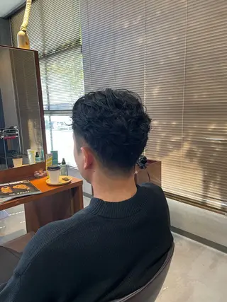 パーマ メンズ Latte川原店所属・金古 美優のヘアスタイル