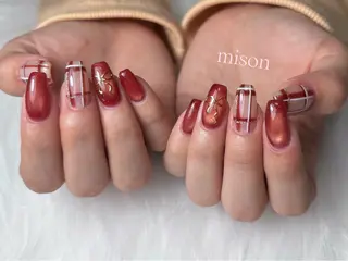 ネイル mison所属・mison 安形友花のネイルデザイン