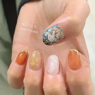 ネイル ゆびノさき茨木店 ニュアンス/アートのネイルデザイン