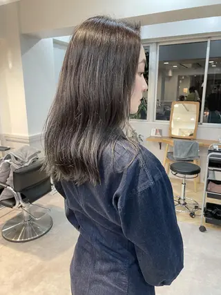 ロング カラー 木下英治/ショート カット/銀座のヘアスタイル