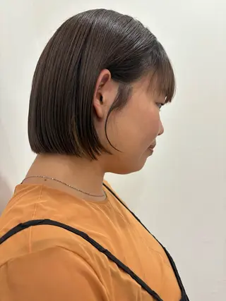 ショート ボブ／ミニボブ／ akaneのヘアスタイル