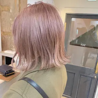 ミディアム カラー 下北沢 soiのヘアスタイル