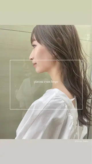 セミロング カラー モテ髪支持率NO.1 KENJIROのヘアスタイル