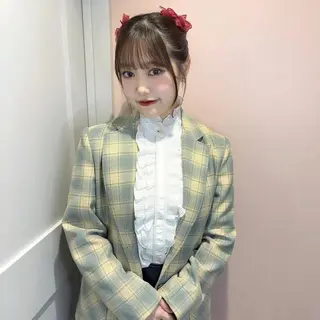 セミロング カラー ヘアアレンジ the path sora♡のヘアスタイル