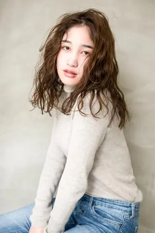 パーマ SEED&beauty byFLAT所属・ヘッドスパ (女性限定)🍋モエのヘアスタイル