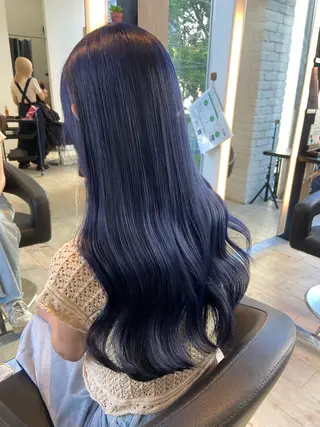 ロング 韓国ヘア/そら レイヤー透明感カラーのヘアスタイル