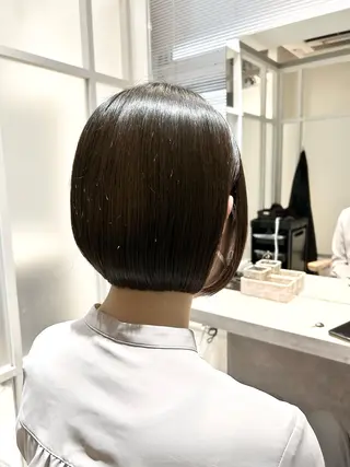 ショート カラー EMANON 池袋西口所属・似合わせボブ🫧 藤本のヘアスタイル