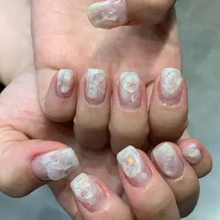 ネイル YUKIMO🍎名駅 /ニュアンスのネイルデザイン