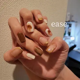 ショート カラー キッズ パーマ ネイル ヘアアレンジ マツエク・マツパ アイブロウ メンズ ChouChou NAILSALONのネイルデザイン
