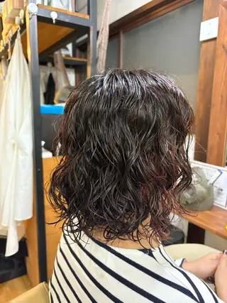 ショート パーマ 【pejite】 小沼 勇貴のヘアスタイル