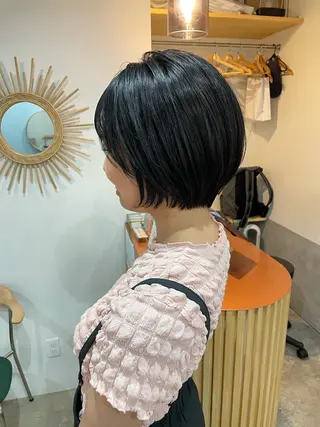 ショート stay she 荻窪所属・ショートボブカット ￥0  sakumiのヘアスタイル
