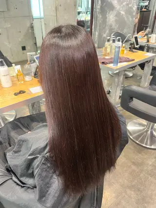 カラー 🥀艶髪/垢抜け/ 暖色ヘア Yuu🥀のヘアスタイル